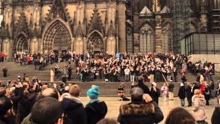 COLOGNE CHRISTMAS MEDLEY FLASHMOB [upl. by Brenner370]