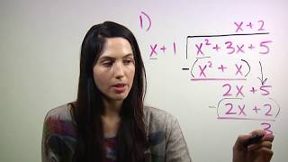 How to do Long Division with Polynomials NancyPi [upl. by Acinad]