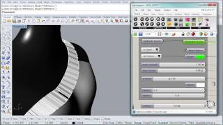 Cocepting a dress accent with Grasshopper [upl. by Aleris284]