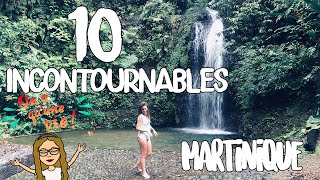 10 INCONTOURNABLES EN MARTINIQUE  QUE FAIRE EN MARTINIQUE  10 CHOSES A FAIRE  TravelWithManon [upl. by Zebulon86]