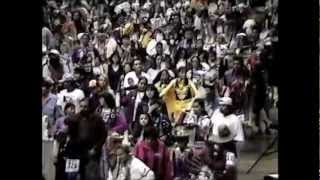 SEATTLE 1994 POW WOW JINGLE AND INTER TRIBAL [upl. by Aynwat913]