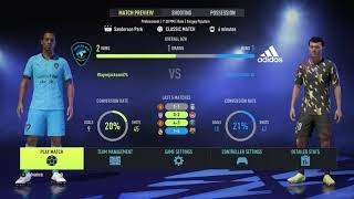 How to use Icons and play as Soccer Aid amp Adidas All Star in Fifa 22 [upl. by Annaigroeg]