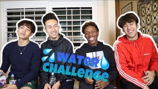 DONT LAUGH WATER CHALLENGE  4K1K [upl. by Yerhcaz]