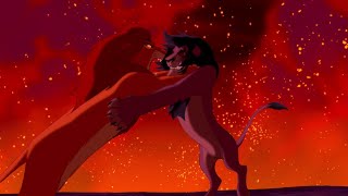 The Lion King 1994 Simba Vs Scar Scars Death 51 Surround Audio Version [upl. by Emaj172]