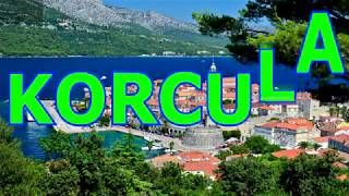 Korcula Croatia  Wyspa Korcula Chorwacja 4K [upl. by Sivla]