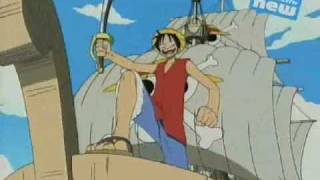 One Piece  4kids Pirate Rap English Opening [upl. by Tikna]