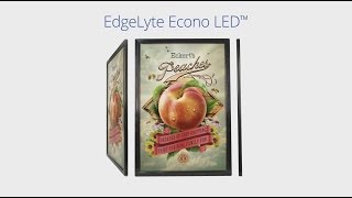 Lightbox Review EdgeLyte Econo LED [upl. by Amarillis421]