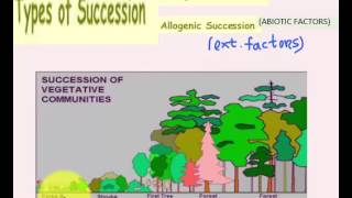 AUTOGENIC AND ALLOGENIC SUCCESSION [upl. by Anselma914]