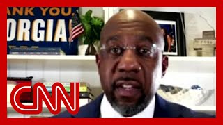 CNN projects Rev Raphael Warnock wins runoff to become first Black senator from Georgia [upl. by Matta]