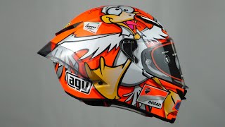 AGV Andrea Iannone Helmet Winter Test MotoGP 2016 [upl. by Lesh997]