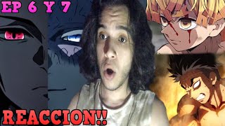 Kimetsu No Yaiba  Temporada 4 Episodio 6 y 7  REACCIÓN  Demon slayer [upl. by Yecaw]