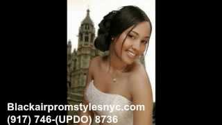 Black Hair Styles For The Prom African American Prom Updos9177468736 [upl. by Sharos]