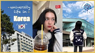 VLOG𐙚 ࣪ 🇰🇷 KOREDE BİR OKUL GÜNÜM 🏫 👩🏻‍🏫 Korede Değişim Öğrencisi Olmak Ep5 [upl. by Ajad]