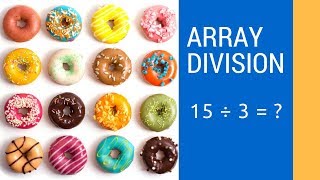 Array Division  math you see [upl. by Analad]