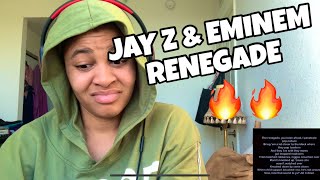 JAYZ amp EMINEM “ RENEGADE “ REACTION [upl. by Nodarse]