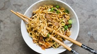 Tomato Beef Chow Mein Chinese New Year   SAM THE COOKING GUY [upl. by Audre]