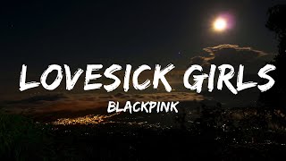 BLACKPINK  Lovesick Girls KaraokeInstrumental  Music Ari Hail [upl. by Asiel]