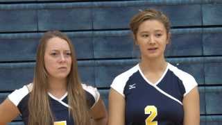 Carleton College Volleyball plays Dodgeball [upl. by Asiaj]