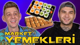 MASTERCHEF YARIŞMACILARI MARKET YEMEKLERİNİ DENİYOR ALLSTAR [upl. by Sonafets]