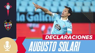 Augusto Solari quotTenemos que seguir creciendo y no conformarnosquot  RC Celta [upl. by Drofub867]