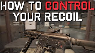 GUIDE HOW TO CONTROL YOUR RECOIL in PUBG [upl. by Luanni886]