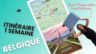 Belgique  Quel est le meilleur itinéraire pour un voyage d’une semaine [upl. by Allan]