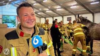 VOLUNTEERS DUTCH FIREFIGHTERS  Op de Nederlandse Televisie met diverse vertalingen [upl. by Ashely866]