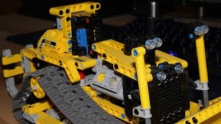 World Premiere Lego Technic mini backhoe 42004 [upl. by Notsej]