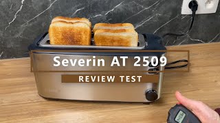 Long Slot Toaster  Severin AT 2509 Review  Test [upl. by Aneel]