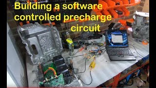 Building an Electric Car  EV Parts  How to build an EV precharge circuit Leaf Motor Teardown pt 6 [upl. by Nahraf]