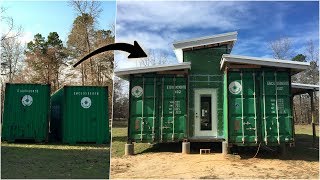 TIMELAPSE One Year Building Our OFF GRID Home [upl. by Ginzburg529]