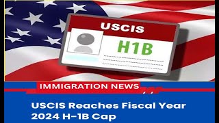 US H1b Visa News  H1B Cap Reached Whats Next [upl. by Otina532]