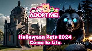 Check out the Adopt Me Halloween Pets Revealed and come to life from the Halloween Event 2024 [upl. by Marra]