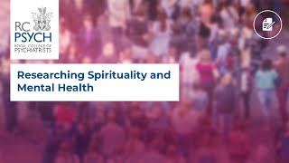 Researching Spirituality and Mental Health [upl. by Corene327]