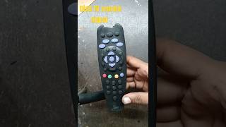 dish TV remote kese thik kre sort electical electrial electronic sortfeed [upl. by Emawk123]