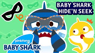 ✨NEW Where is Thief Daddy Sharks Missing Mask  Baby Shark Hide and Seek  Baby Shark Official [upl. by Alix]