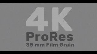 Free ProRes UHD  4K Film Grain Overlay Downloads – 35mm [upl. by Arahsat]