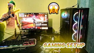 Subscriber build a fully gaming PC setup  bugged gaming 8gb graphics i5 12gb ram rgb PC freefire PC [upl. by Maro531]