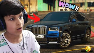 PURCHASING ROLLS ROYCE CULLINAN IN GTA V😍 [upl. by Melmon]