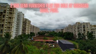 2 BHK Semi Furnished Flat for Sale At Sinhagad Road Pune SAVANI ESTATE AGENCY [upl. by Renny]