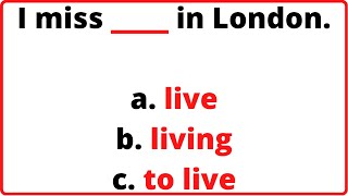 English Grammar Quiz Gerund vs Infinitive  Whats The Difference  English MasterClass [upl. by Clementina]