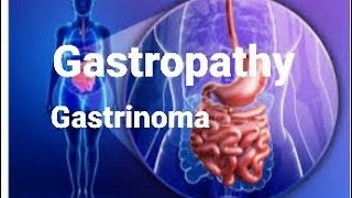 Gastropathy  Gastrinoma  Symptoms  Treatment  GIT Disorders [upl. by Thomson488]