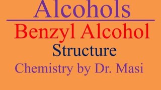 What is Benzyl Alcohol Phenylmethanol How to Name Alcohol Naming alcohol IUPAC Nomenclature [upl. by Toms]