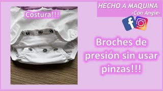 Broches de presión Sin pinzas [upl. by Beyer654]