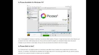 Is Picasa 3 Still Available in 2022 Yes on Windows 10 amp Mac [upl. by Odella328]