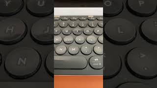 Logitech keyboard [upl. by Yddur]