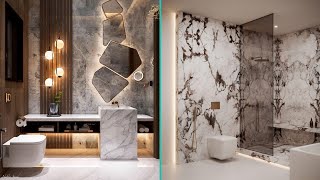 300 Beautiful Bathroom Floor And Wall Tiles Design Ideas That Are Contrasting And Stylish 2022 [upl. by Aerised]