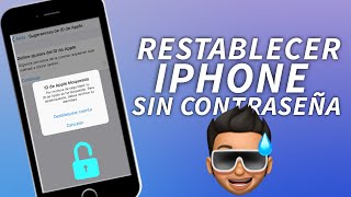 Restaurar o Borrar iPhone sin contraseña 3 MÉTODOS [upl. by Uhn]