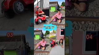 Cepat Lari Ada Kreta Api🚂🚂Kalian Suka Video yang Mana Gaesfeedshorts comedy shorts [upl. by Audra]