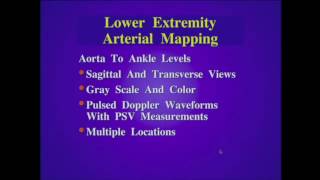 Doppler Evaluation of Peripheral Arterial Disease [upl. by Heins]